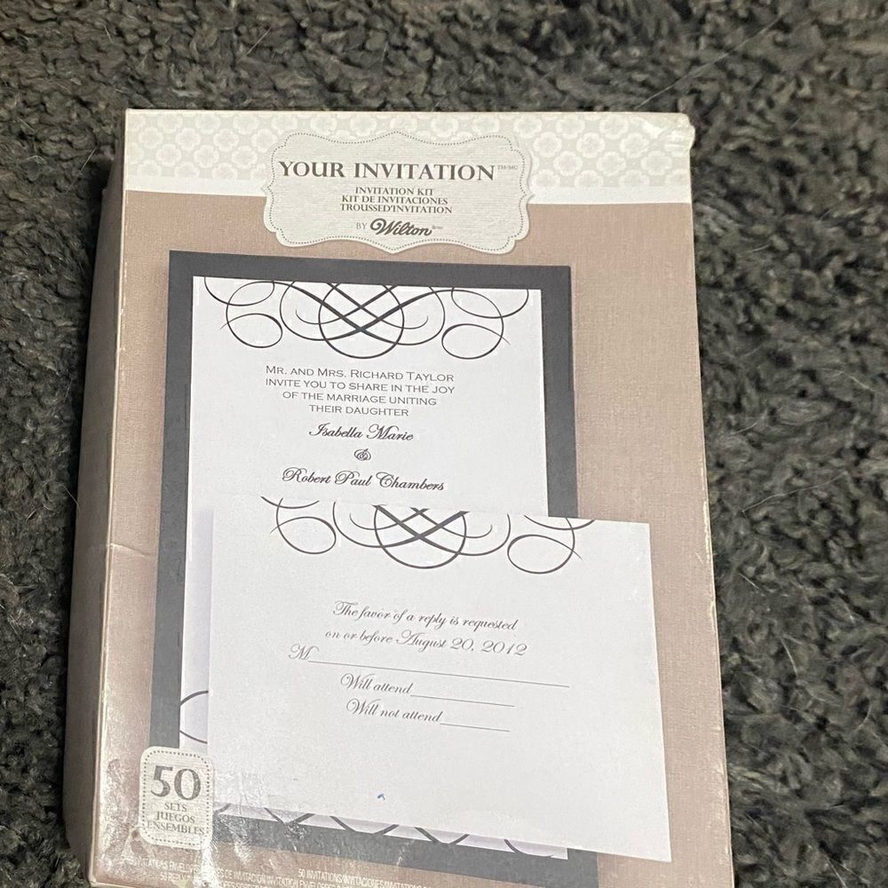 Wilton Print Your Own Invitations Kit! - Picture 7 of 7